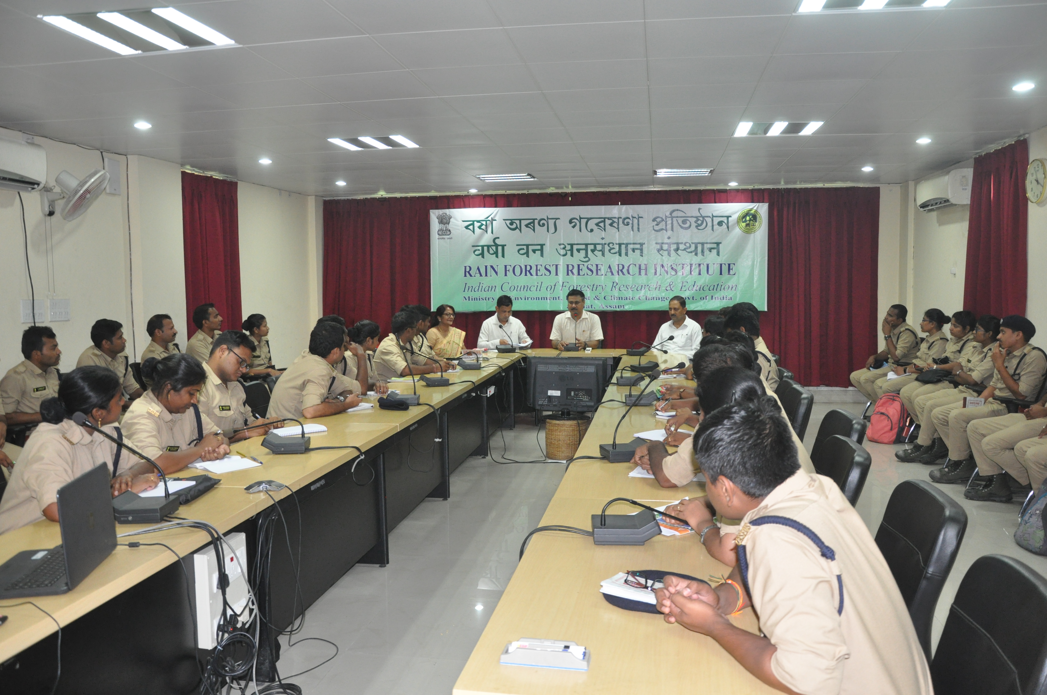 Training of Trainee Range Officers from Karnataka 