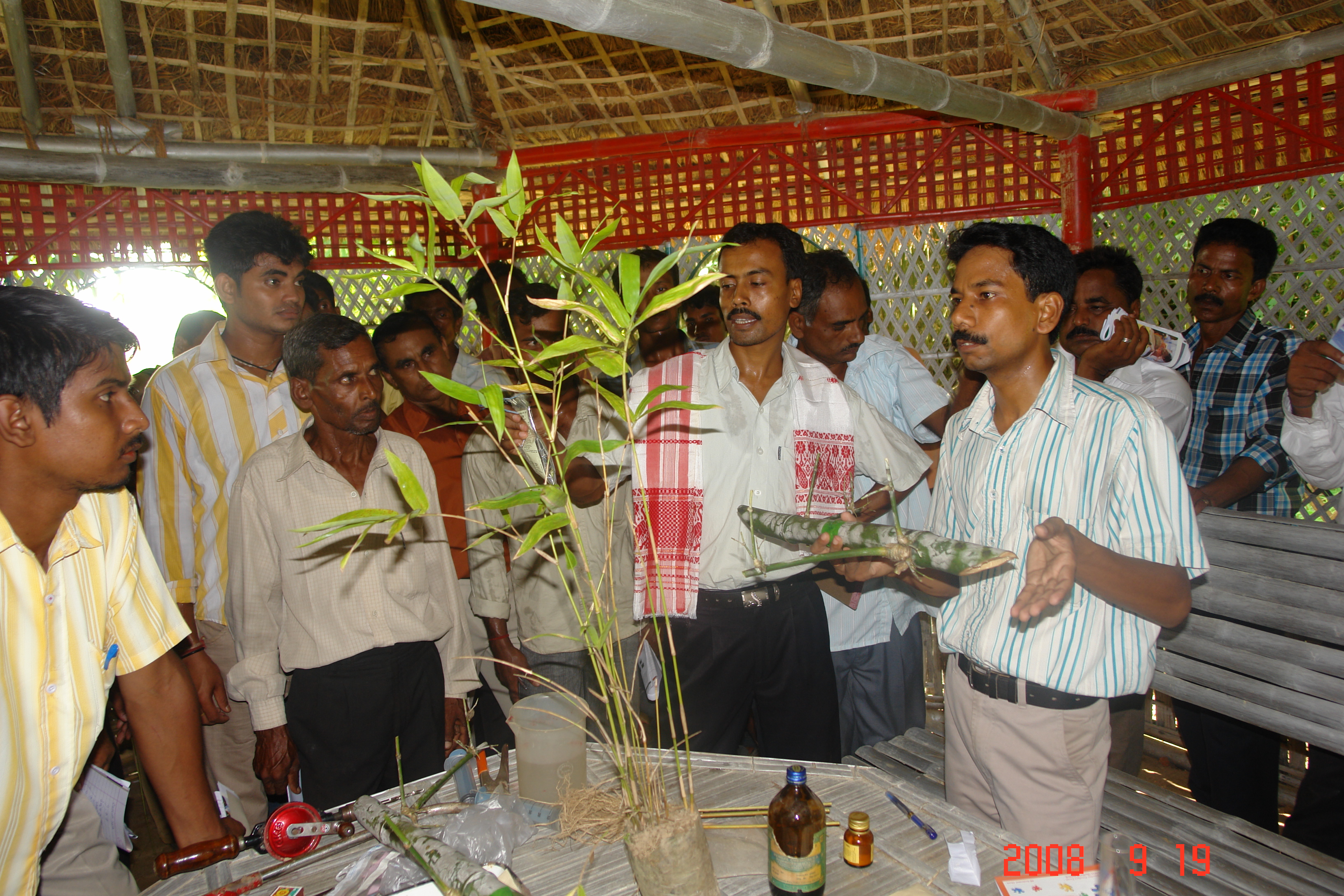 Training of Farmers on Bamboo 