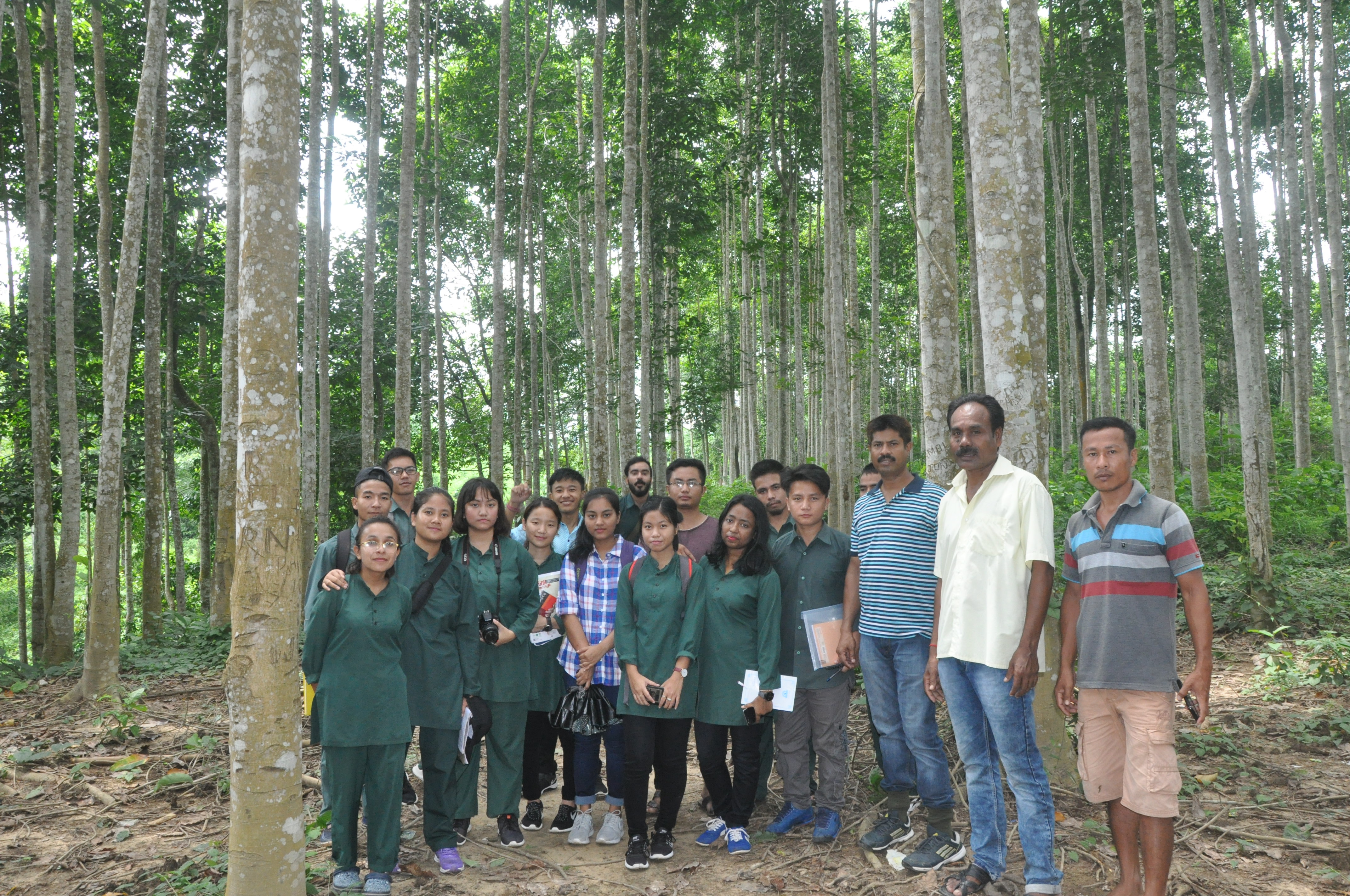 Students from CHF, Pasighat