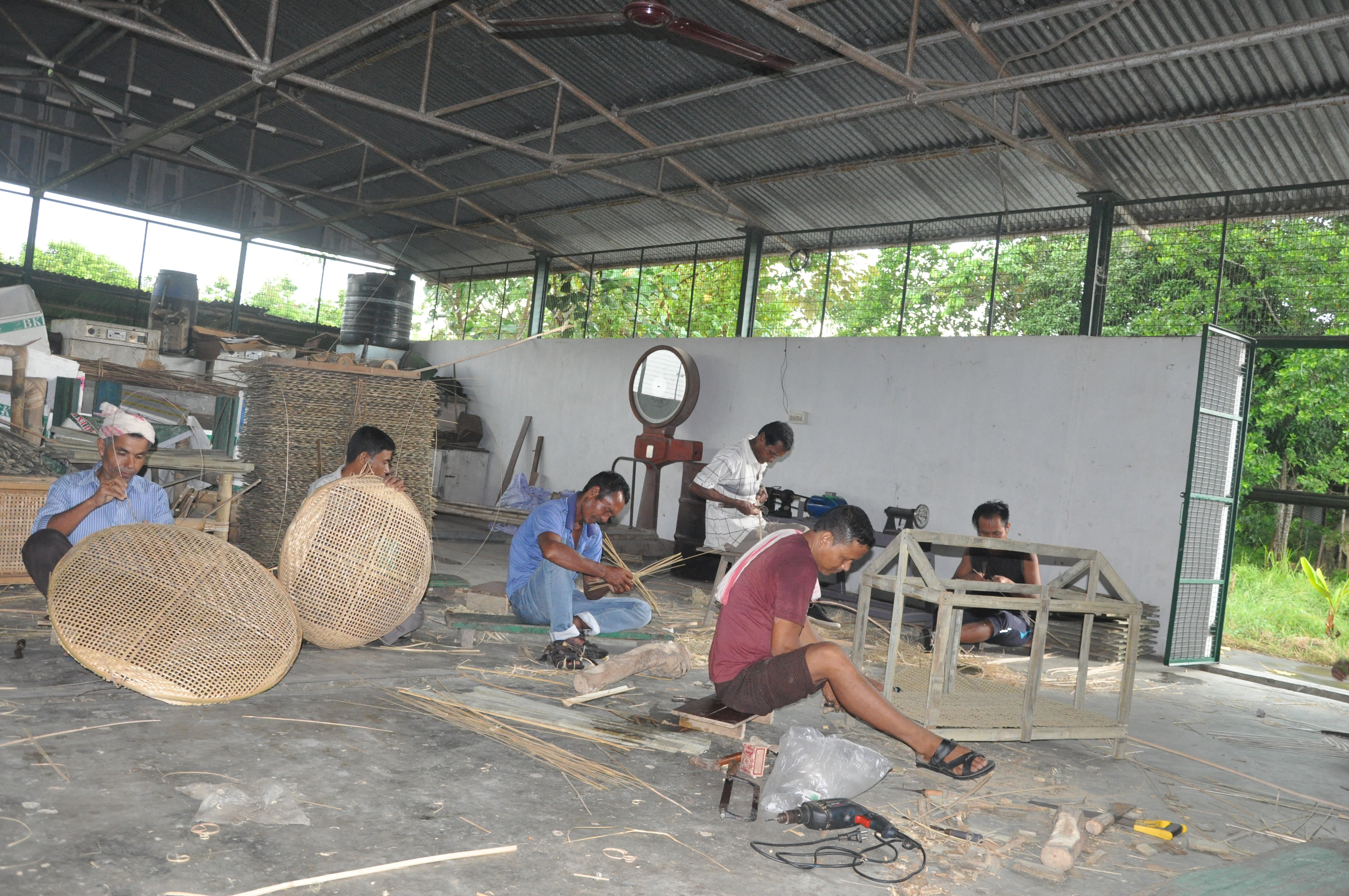 Skill Development Training on Bamboo 